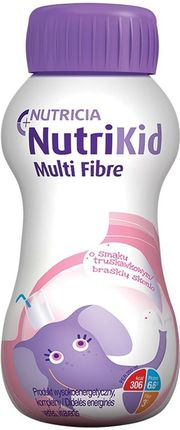 Nutrikid Multi Fibre smak truskawkowy 200Ml