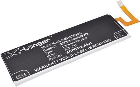 Cameron Sino Sony Ericsson Xperia M5 / Agpb016-A001 2600Mah 9.88Wh Li-Polymer 3.8V (Cs-Ere563Sl)