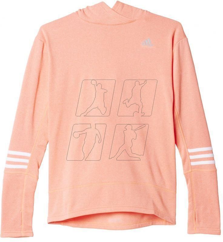 bluza do biegania damska ADIDAS RESPONSE ICON HOODIE AO1537