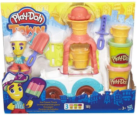 Hasbro Play-Doh Samochód Z Lodami B3417