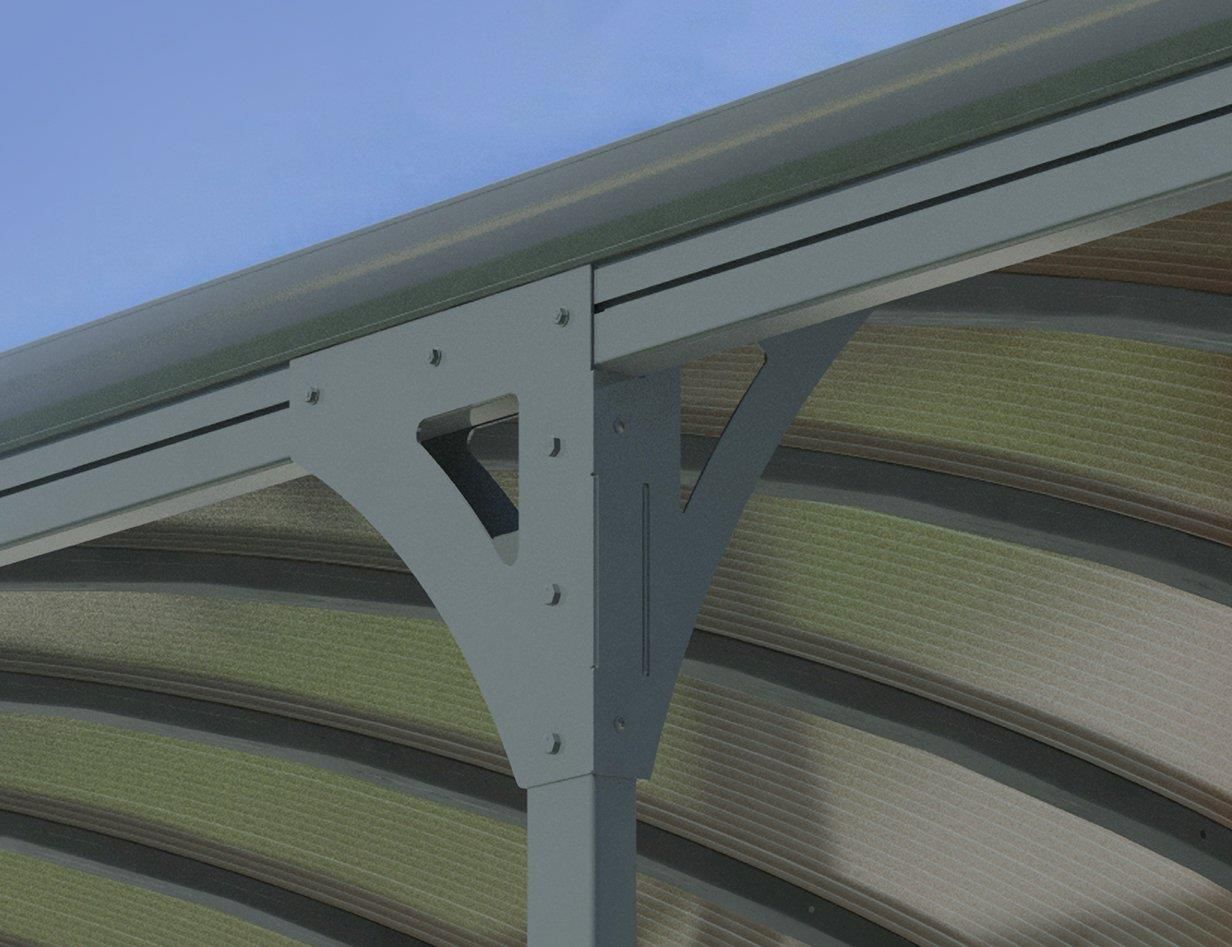 Wiata garażowa aluminiowa Vitoria Palram - zdjęcie 2 Wiata garażowa aluminiowa Vitoria Palram