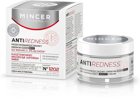 Krem Mincer Pharma AntiRedness 1202 40+ na dzień 50ml
