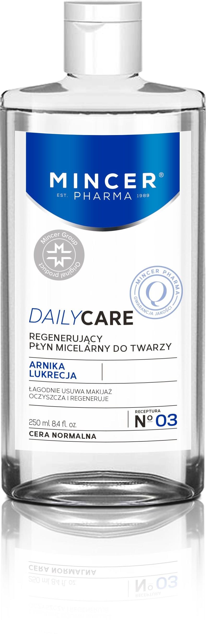 Mincer Pharma Daily Care Płyn Micelarny Regenerujący 250ml Opinie i