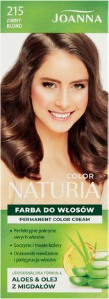 Joanna Naturia Color Farba do włosów 215 Zimny blond