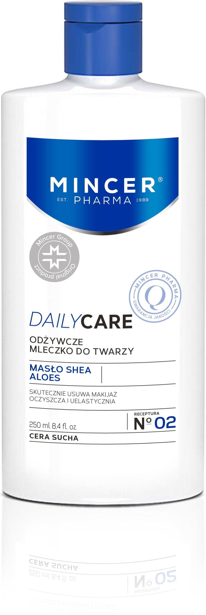Mincer Pharma Odżywcze mleczko do twarzy 02 250ml Opinie i ceny na