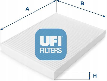 Filtr kabinowy powietrza Przeciwpyłkowy UFI 53.006.00
