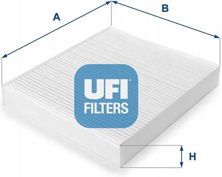 Filtr kabinowy powietrza Przeciwpyłkowy UFI 53.102.00