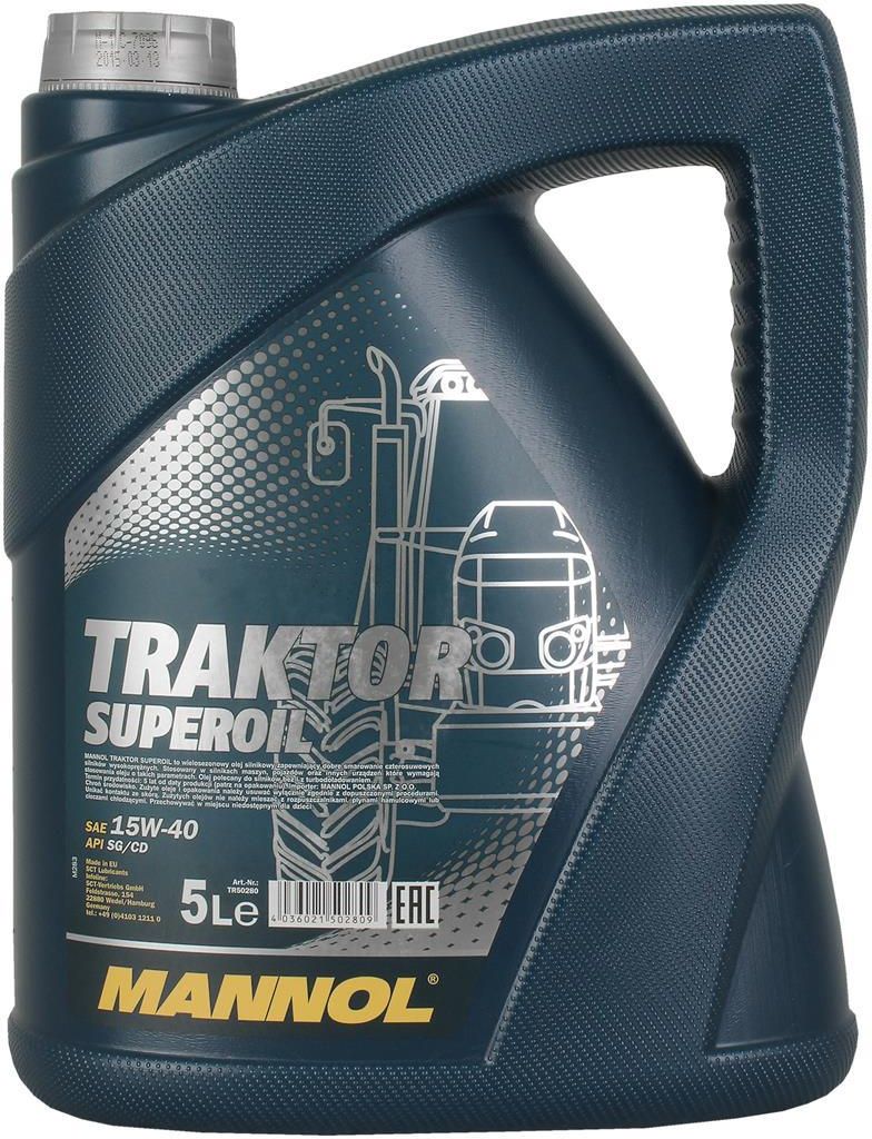 Mannol Traktor Superoil 15W40 5l - opinie i ceny na Ceneo.pl