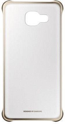 Samsung Clear Cover do Galaxy A3 (2016) Złoty (EF-QA310CFEGWW)