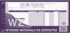 WZ Wydanie materiału na zewnątrz Typ: 361-2 Michalczyk&Prokop