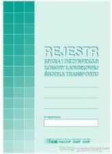 Rejestr mycia i dezynfekcji samoch. H-91-3 Michalczyk&Prokop