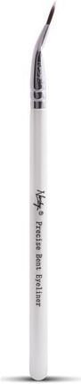 Nanshy Precise Bent Eyeliner Eb01 Zgięty Pędzel do Eyelinera Pearlescent White 1 szt.