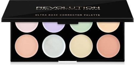 Makeup Revolution Ultra Base Corrector Palette Paleta 8 Korektorów
