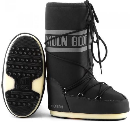 Faux Fur Moon Boot Classic Plus Black Moon Boot Icon Glance Black