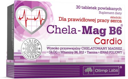 Olimp Chela-Mag B6 Cardio 30 tabl.