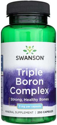 Swanson Triple Boron Complex 250 kaps.