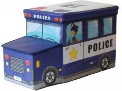 Zdjęcie Gockowiak Pufa - pojemnik niebieski radiowóz  - Strzelce Opolskie