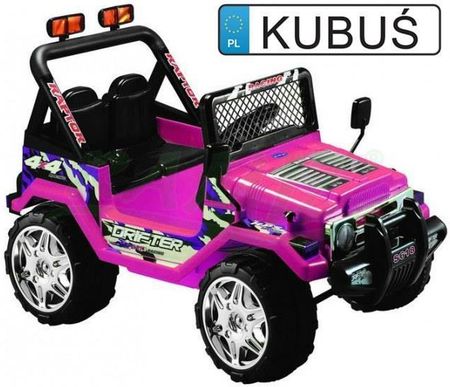 Huile Toys Auto Na Akumulator Jeep Raptor Drifter + Tablice s618b