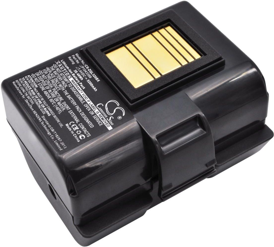 Batteria Compatibile Zebra ZQ630, QLN420 - 5200mAh, 7.4V, Li-Ion, Sostituisce BTRY-MPP-68MA1-01