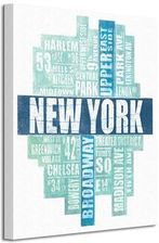 New York Type - Obraz na płótnie