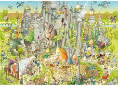 Zdjęcie Heye 1000el. Funky ZOO część V-Dinozaury (29727) - Michałowo