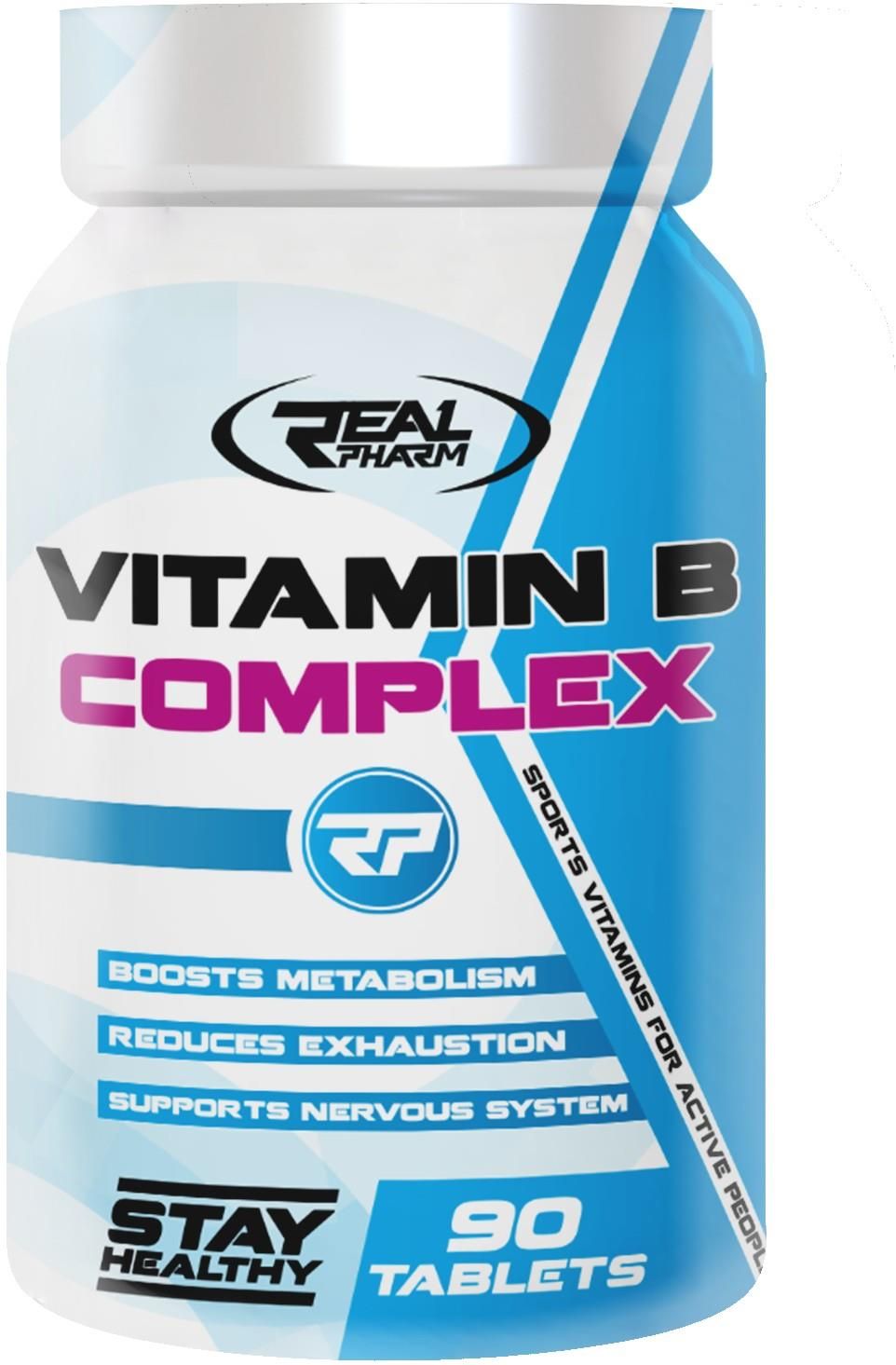 Real Pharm Vitamin B Complex 90 Kaps - Opinie I Ceny Na Ceneo.pl