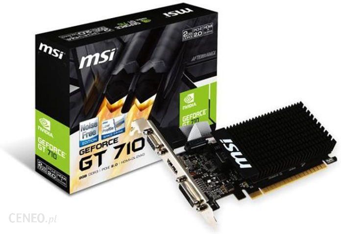 „MSI GeForce GT 710 1GB“ (GT7101GD3HLP)
