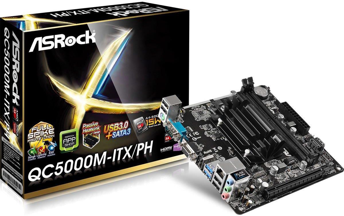 Asrock qc5000m itx обзор