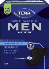 TENA Men Extra Light Wkładki dla Mężczyzn 14szt - Higiena osób starszych i niepełnosprawnych