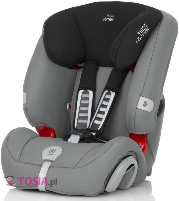 Fotelik Britax & Romer Evolva 1-2-3 Plus Steel Grey 9-36Kg - Ceny i ...
