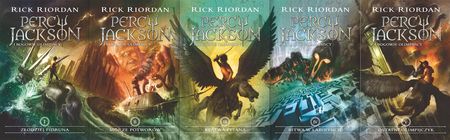 Pakiet: Percy Jackson i bogowie. Tom 1-5