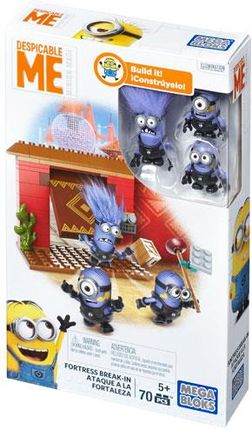 Fisher-Price Mega Bloks Minionki Włamanie do twierdzy (DKX77)