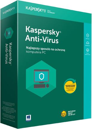 Kaspersky AntiVirus 1PC/2Lata (KL1161PCADS)