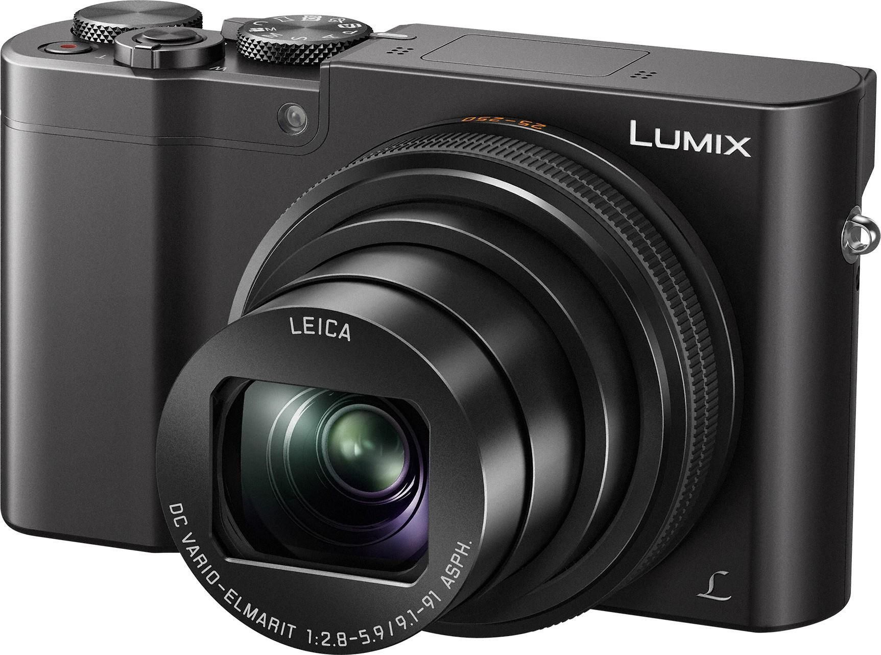 Panasonic Lumix DMC-TZ100 Czarny - zdjęcie 2 Panasonic Lumix DMC-TZ100 Czarny