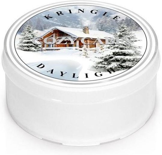 Kringle Candle Coloured Daylight Cozy Cabin Świeczka Zapachowa
