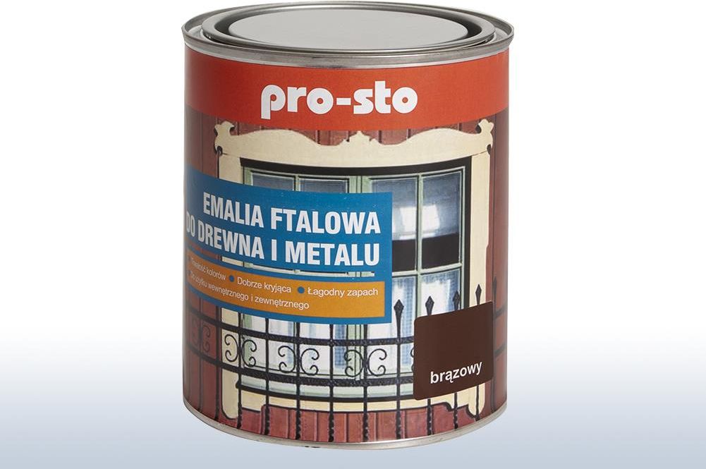 Grubo Nalozona Na Obrazie Jasna Farba - Farba ProSto Emalia Ftalowa Zielona Jasna 0.7L - Opinie i ceny na Ceneo.pl