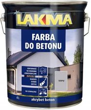 Zdjęcie Lakma Akrybet beton Szara 4L - Nowa Sarzyna