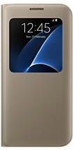Samsung S-View Cover do Galaxy S7 Edge Złoty (EF-CG935PFEGWW)
