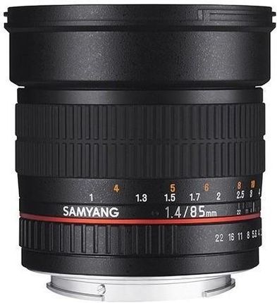 SAMYANG サムヤン 85mm F1.4 UMC AS IF ソニー α Samyang Obiektyw do Sony E 85mm F1.4 AS IF UMC czarny