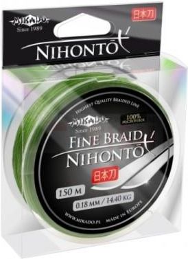 MIKADO PLECIONKA NIHONTO FINE BRAID 006 GREEN 150m (Z19G006)