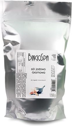 BINGOSPA Sól Do Stóp Jodowo-Bromowa Do Kąpieli Mineralnych 1000 g