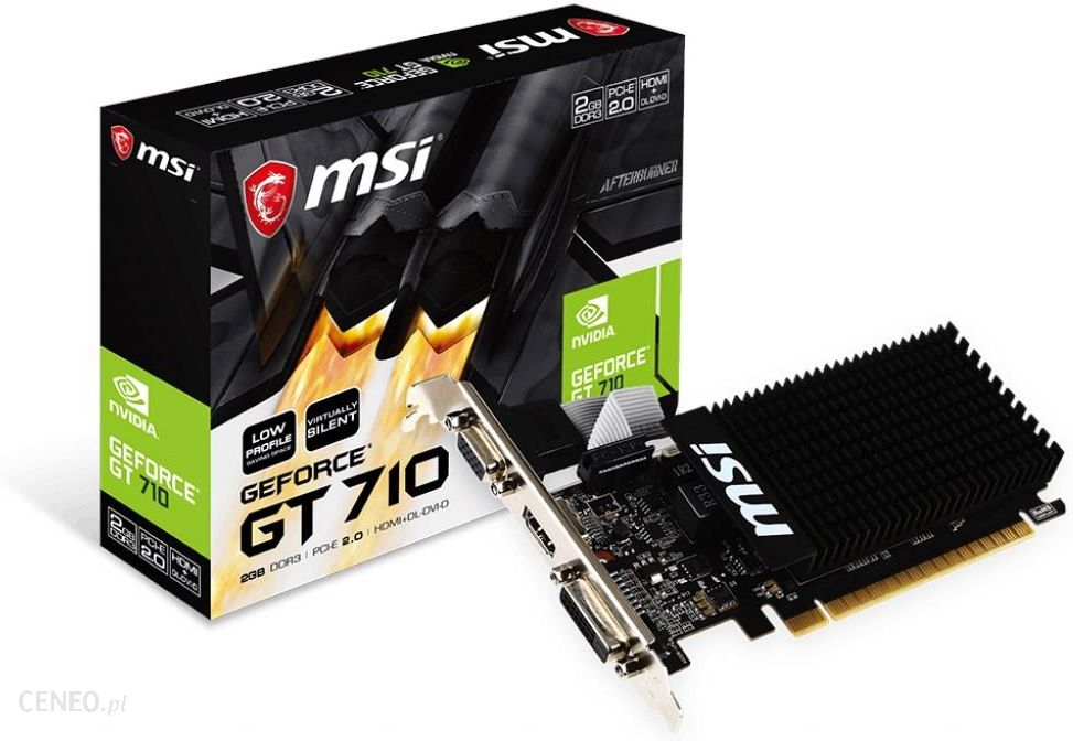 „MSI GeForce GT 710 2GB LP“ (GT-710-2GD3H-LP)