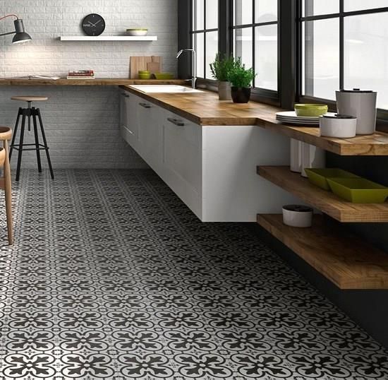 Geotiles Boulevard Negro 45x45