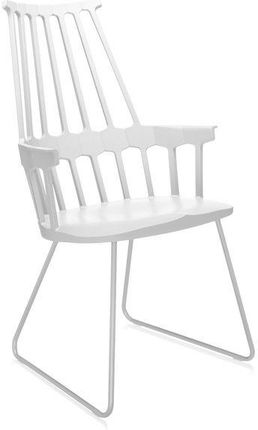 Kartell Krzesło Comback białe 595003
