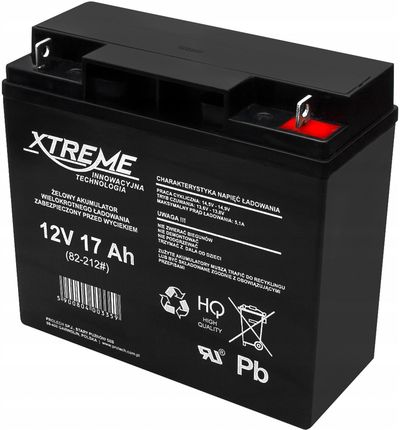 Xtreme akumulator żelowy 12V 17Ah (82212)