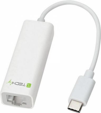 Techly Adapter USB C 3.1 na Gigabit Ethernet RJ45 (020379)