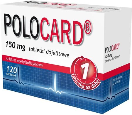 Polocard 150mg 120 tabletek