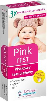 Test ciążowy PINK płytkowy