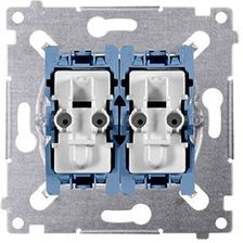 Zdjęcie Kontakt Simon Łącznik krzyżowy podwójny (mechanizm) 10AX szybkozłącza SW7/2XM 54 Premium - Wodzisław Śląski