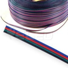 E-Led Przewód Wstążkowy Do Taśmy Led Rgb 4X0.30Mm2 85978906E